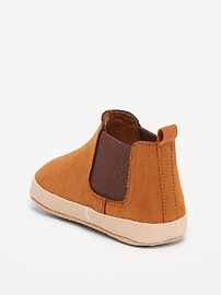 View large product image 3 of 4. Faux-Suede Chelsea Bootie for Baby
