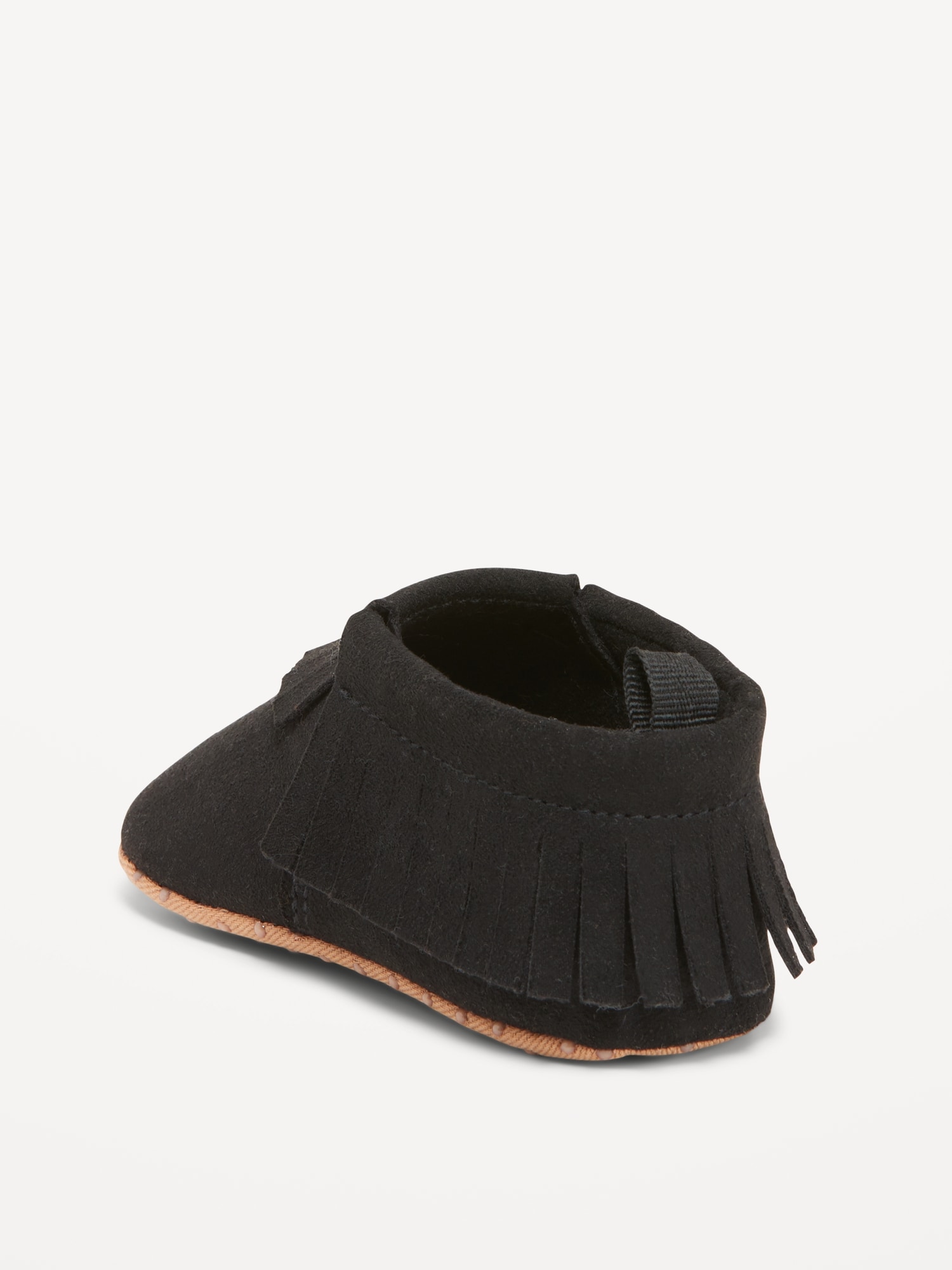 Unisex Faux-Suede Moccasin Booties for Baby | Old Navy