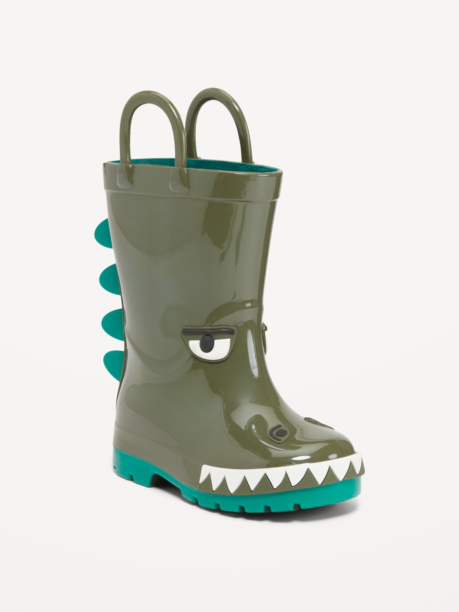 Oldnavy Tall Dino-Graphic Rain Boots for Toddler Boys