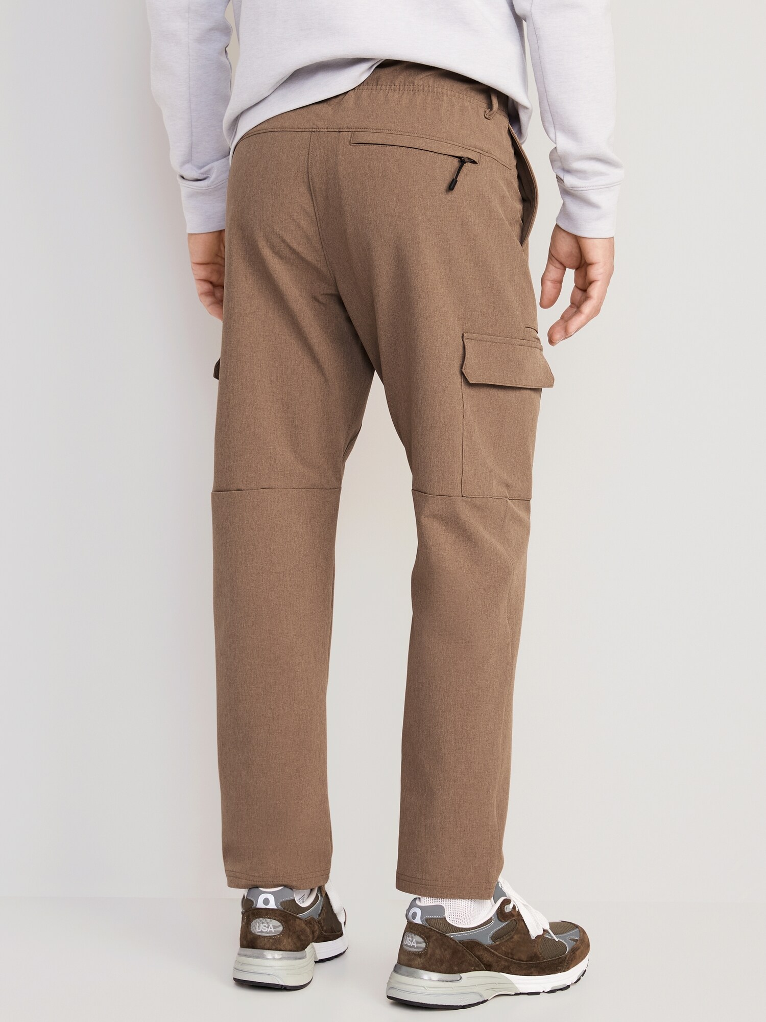 Durable & Functional Nylon-Spandex MOLLE Loose Cargo Pants for Men