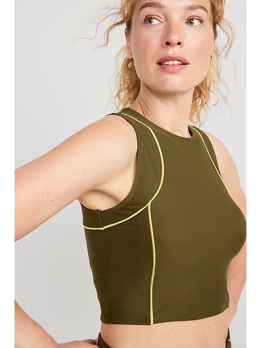 Image number 4 showing, PowerSoft Crop Tank Top
