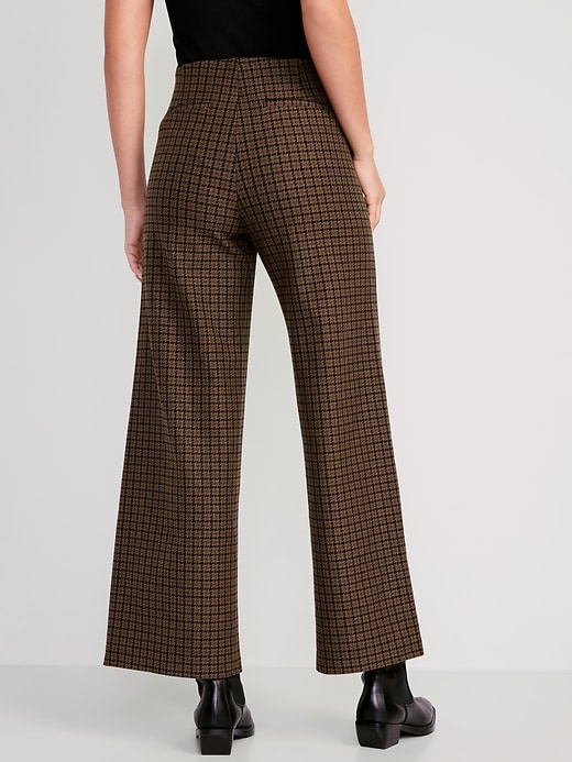 Image number 2 showing, High-Waisted Pull-On Pixie Wide-Leg Pants