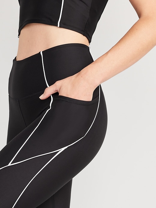 Image number 4 showing, High-Waisted PowerSoft 7/8 Leggings