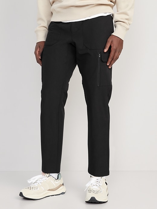 Image number 1 showing, StretchTech Water-Repellent Loose Taper Cargo Pants