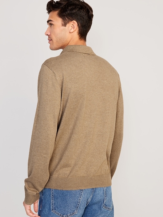 Image number 2 showing, Long-Sleeve Polo Pullover Sweater
