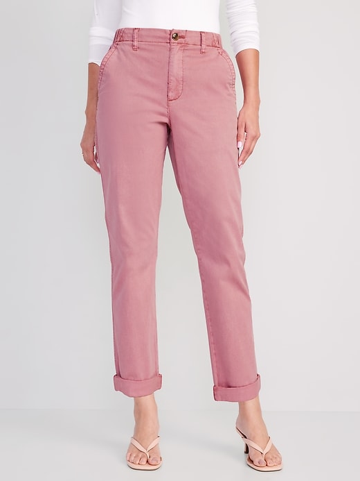 Image number 1 showing, High-Waisted OGC Chino Pants for Women
