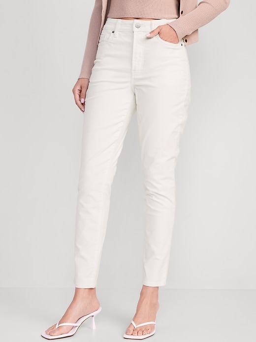 High-Waisted OG Straight Corduroy Ankle Pants for Women | Old Navy