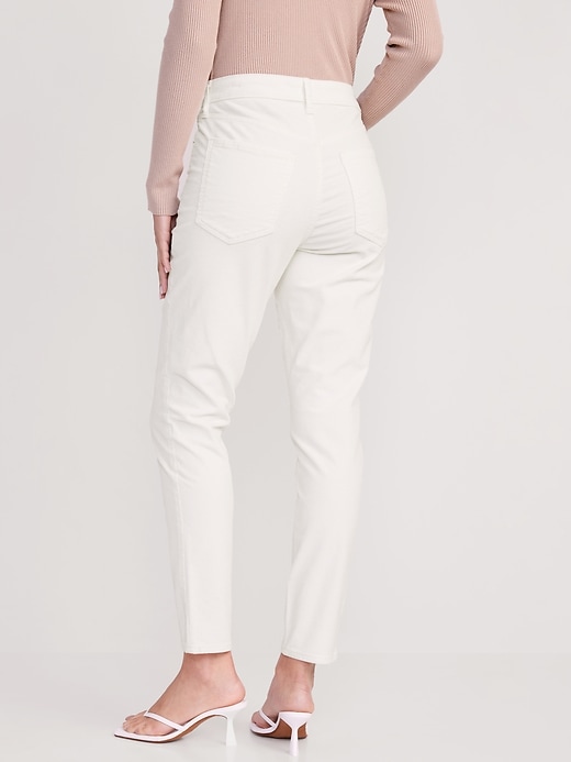 Image number 2 showing, High-Waisted OG Straight Corduroy Ankle Pants