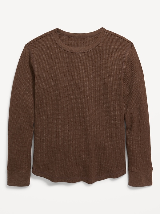 View large product image 1 of 2. Long-Sleeve Thermal-Knit T-Shirt for Boys