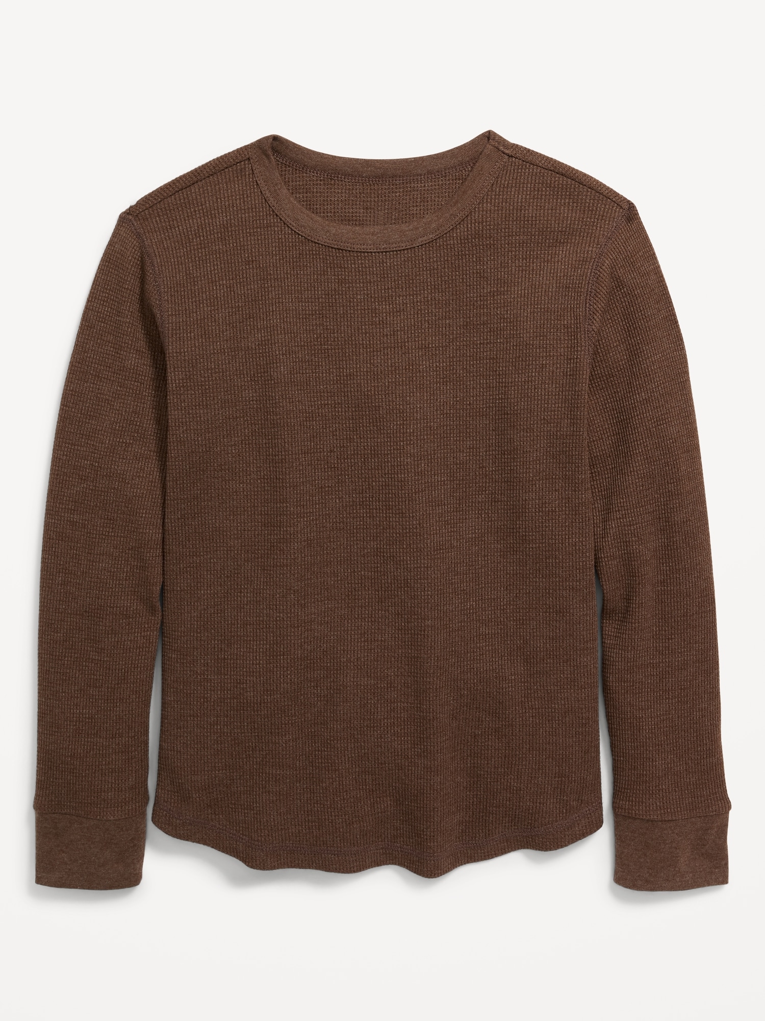 Long-Sleeve Thermal-Knit T-Shirt for Boys