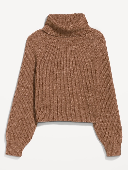 Image number 4 showing, Cropped Turtleneck Sweater