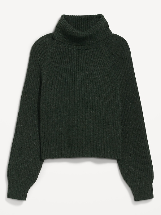 Image number 4 showing, Cropped Turtleneck Sweater