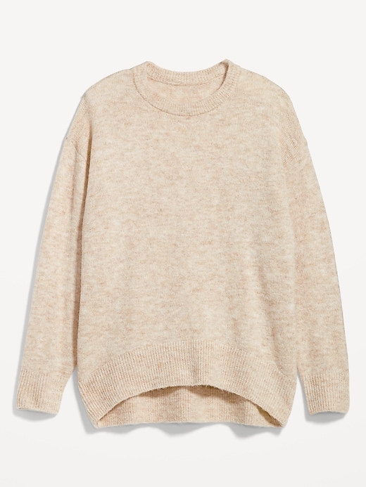 Image number 8 showing, Crew-Neck Tunic Sweater