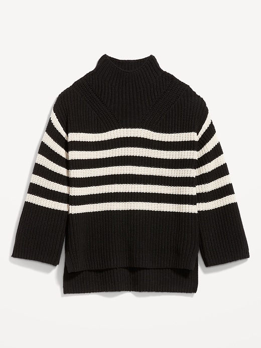 Image number 4 showing, Mock-Neck Tunic Sweater