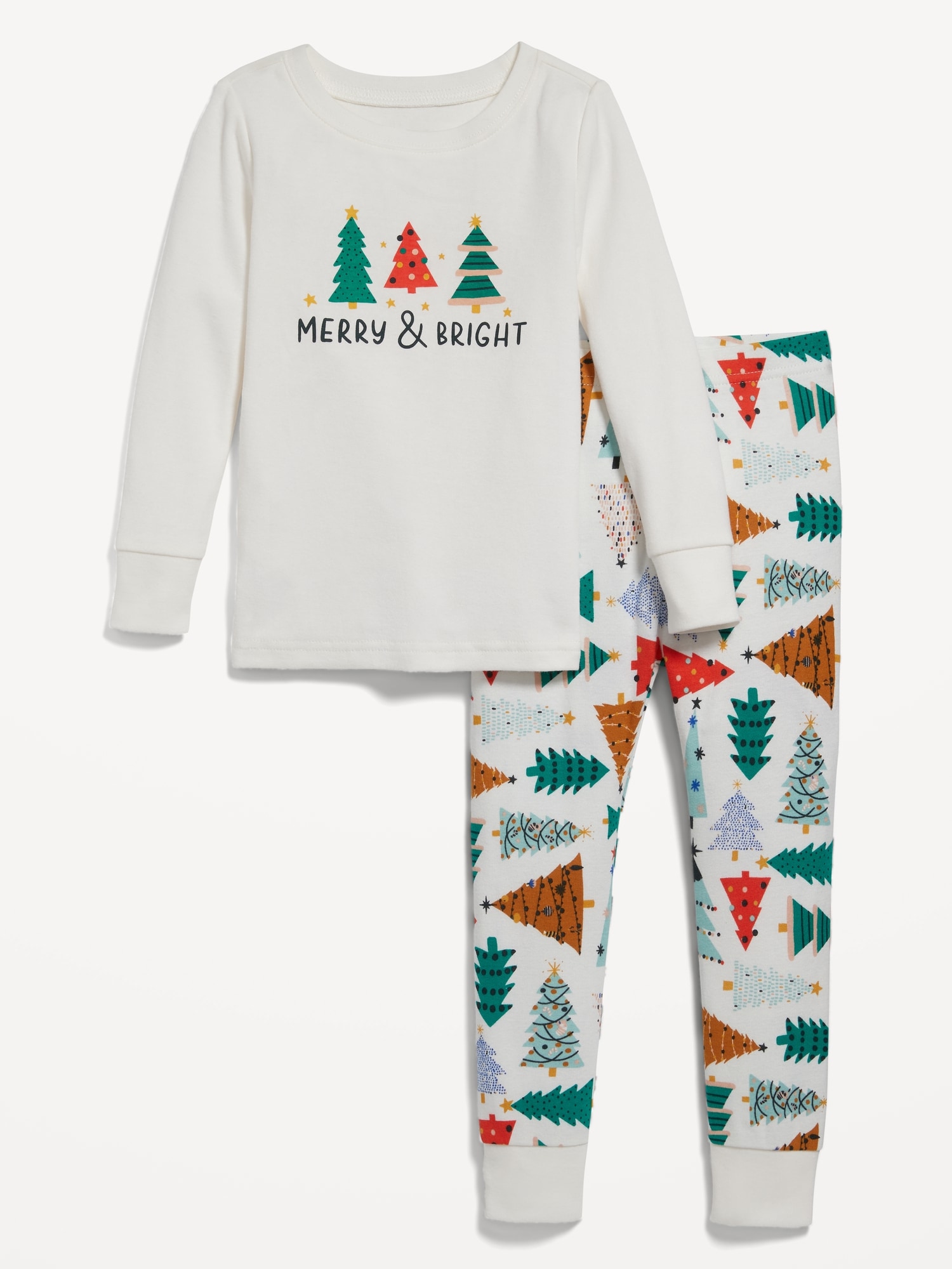Unisex Snug-Fit Pajama Set for Toddler & Baby | Old Navy