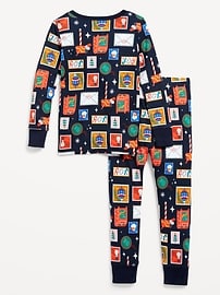 View large product image 3 of 4. Unisex Snug-Fit Pajama Set for Toddler & Baby
