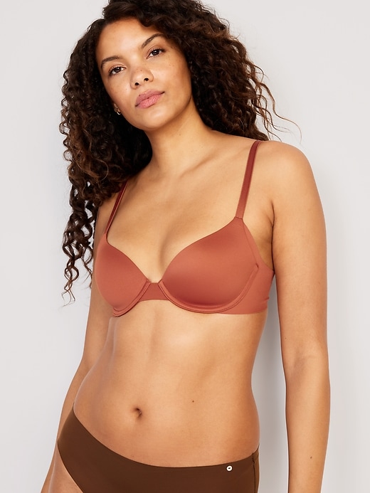 View large product image 1 of 8. Full-Coverage Underwire Bra