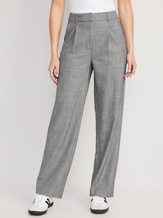 Extra High-Waisted Taylor Trouser Wide-Leg Pants | Old Navy