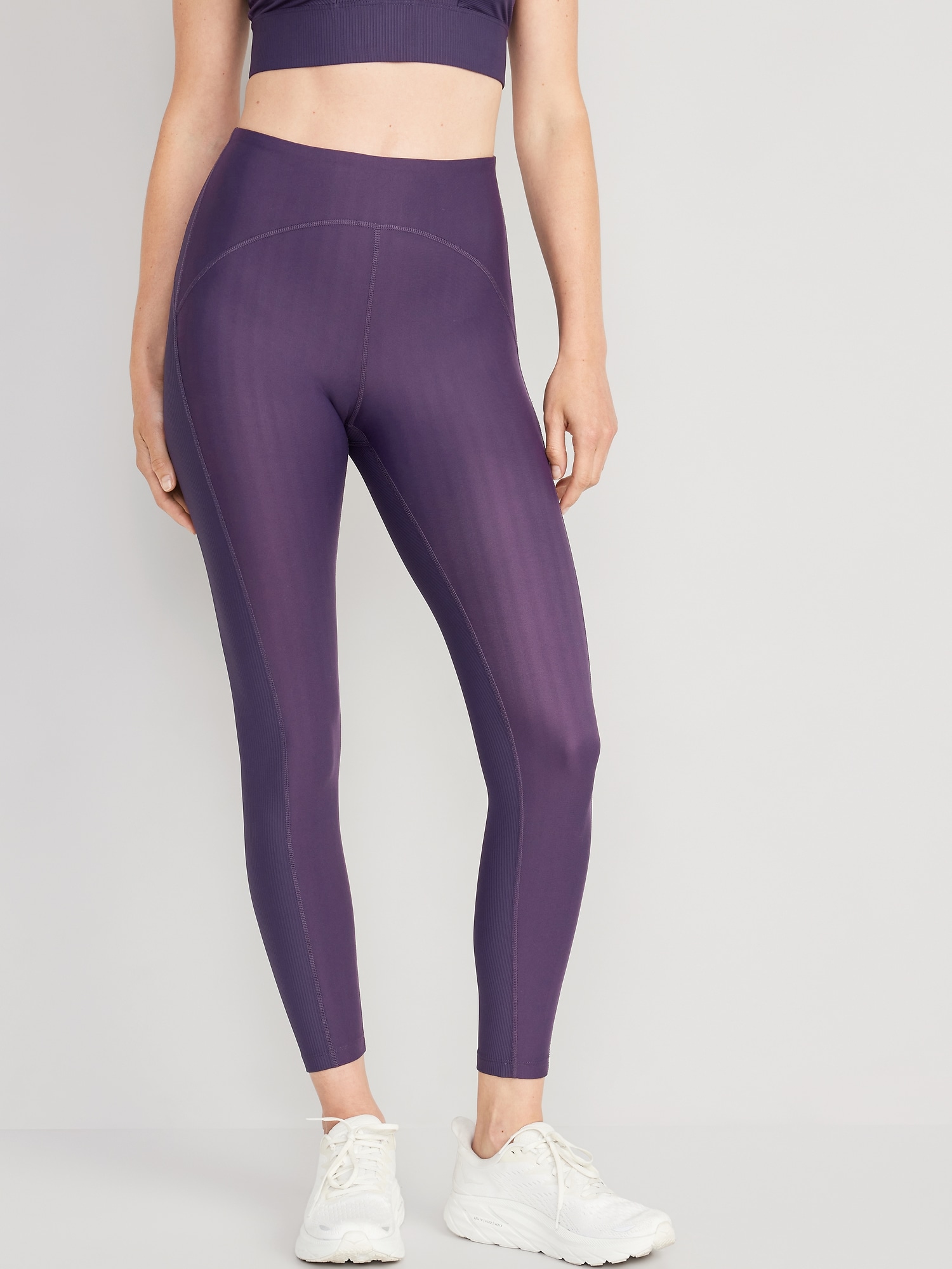 Active by Old Navy Solid Lavender Purple Leggings Size XXL - 26