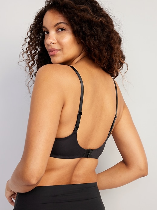 View large product image 2 of 8. Full-Coverage Underwire Demi Bra