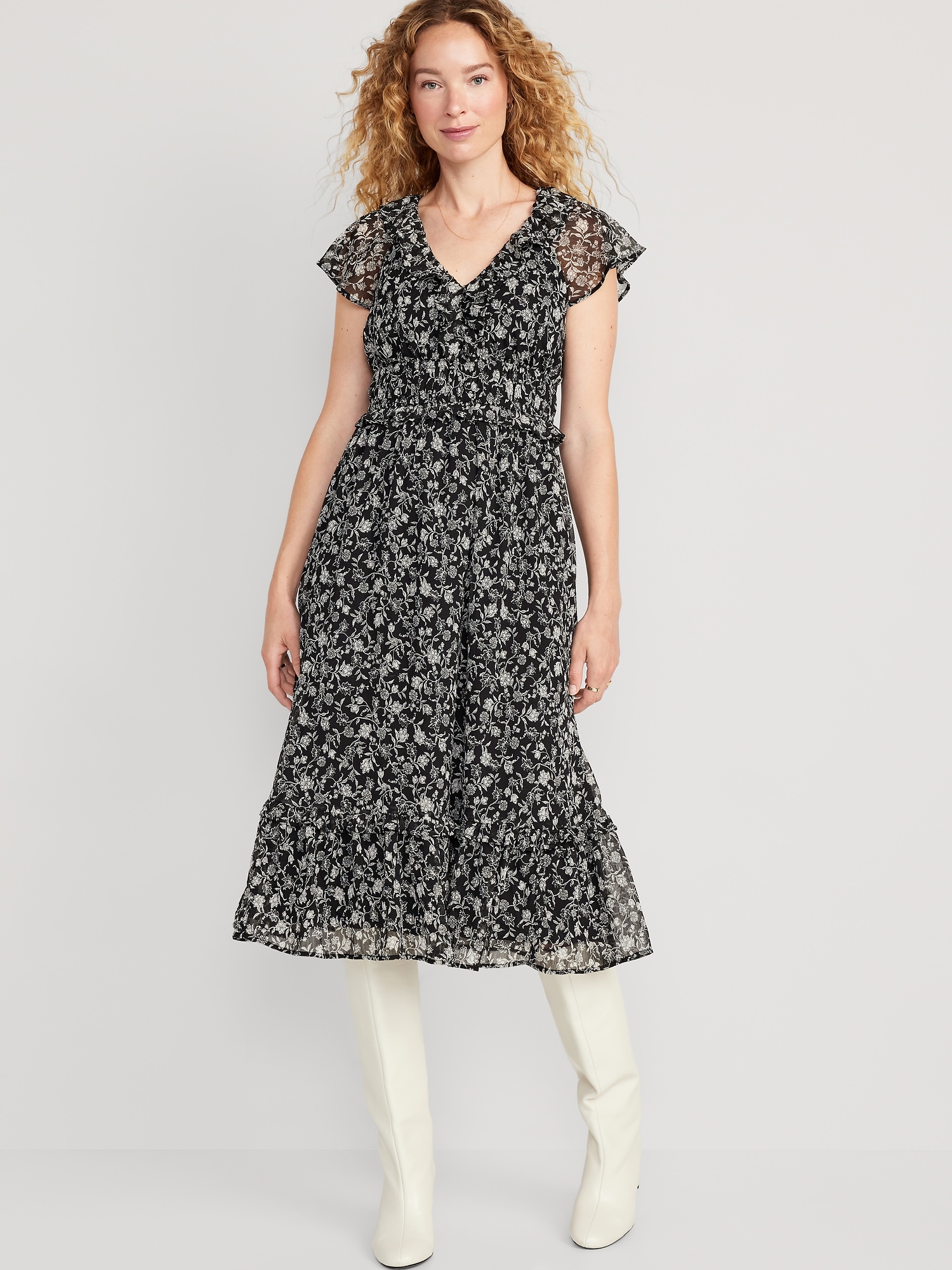 Old navy 2025 dresses with sleeves