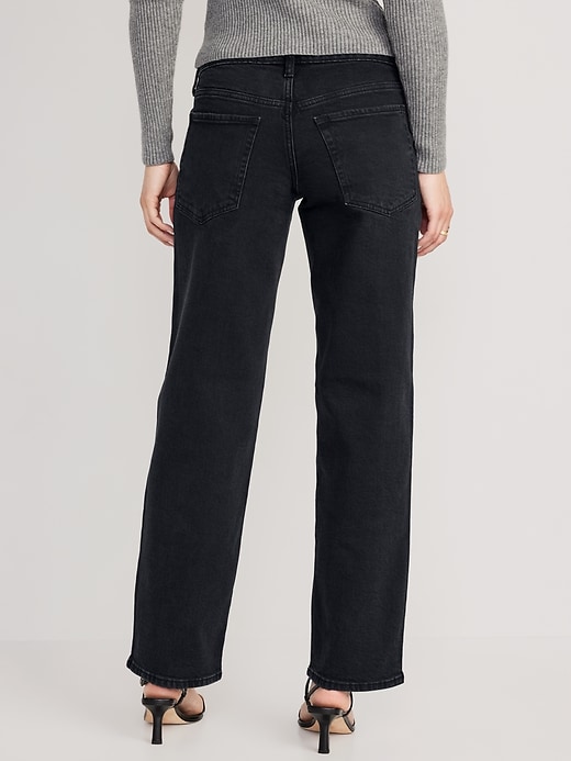 Image number 2 showing, Low-Rise OG Loose Black Jeans