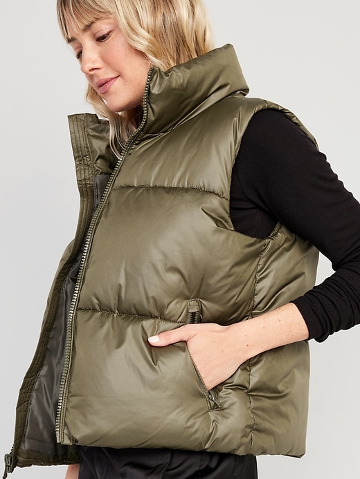Image number 4 showing, Quilted Puffer Vest