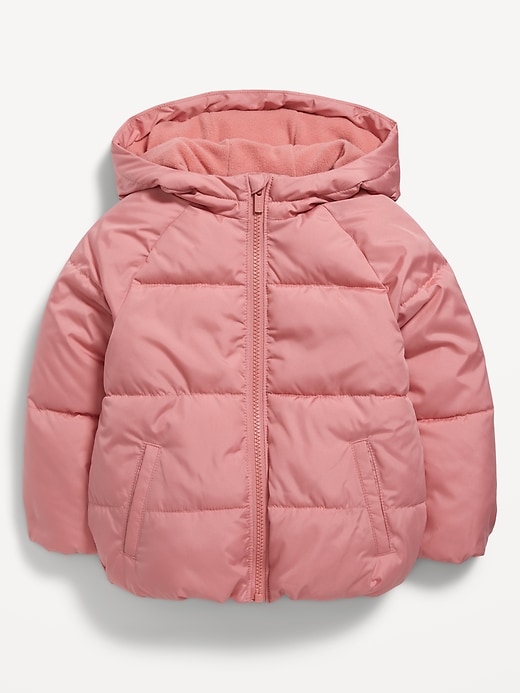 View large product image 1 of 1. Water-Resistant Hooded Puffer Jacket for Toddler