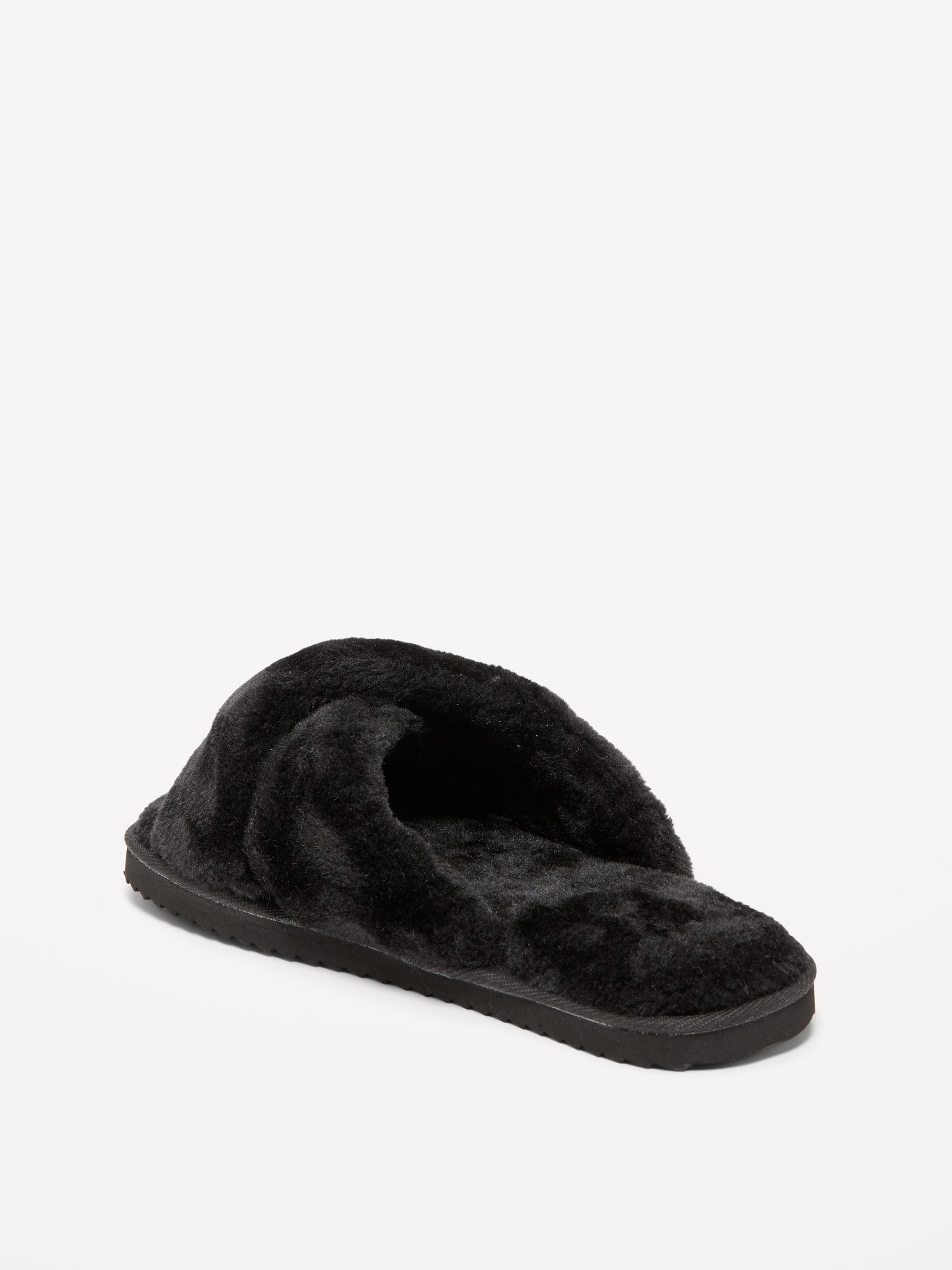 Cozy Faux Fur Slide Slippers for Women | Old Navy