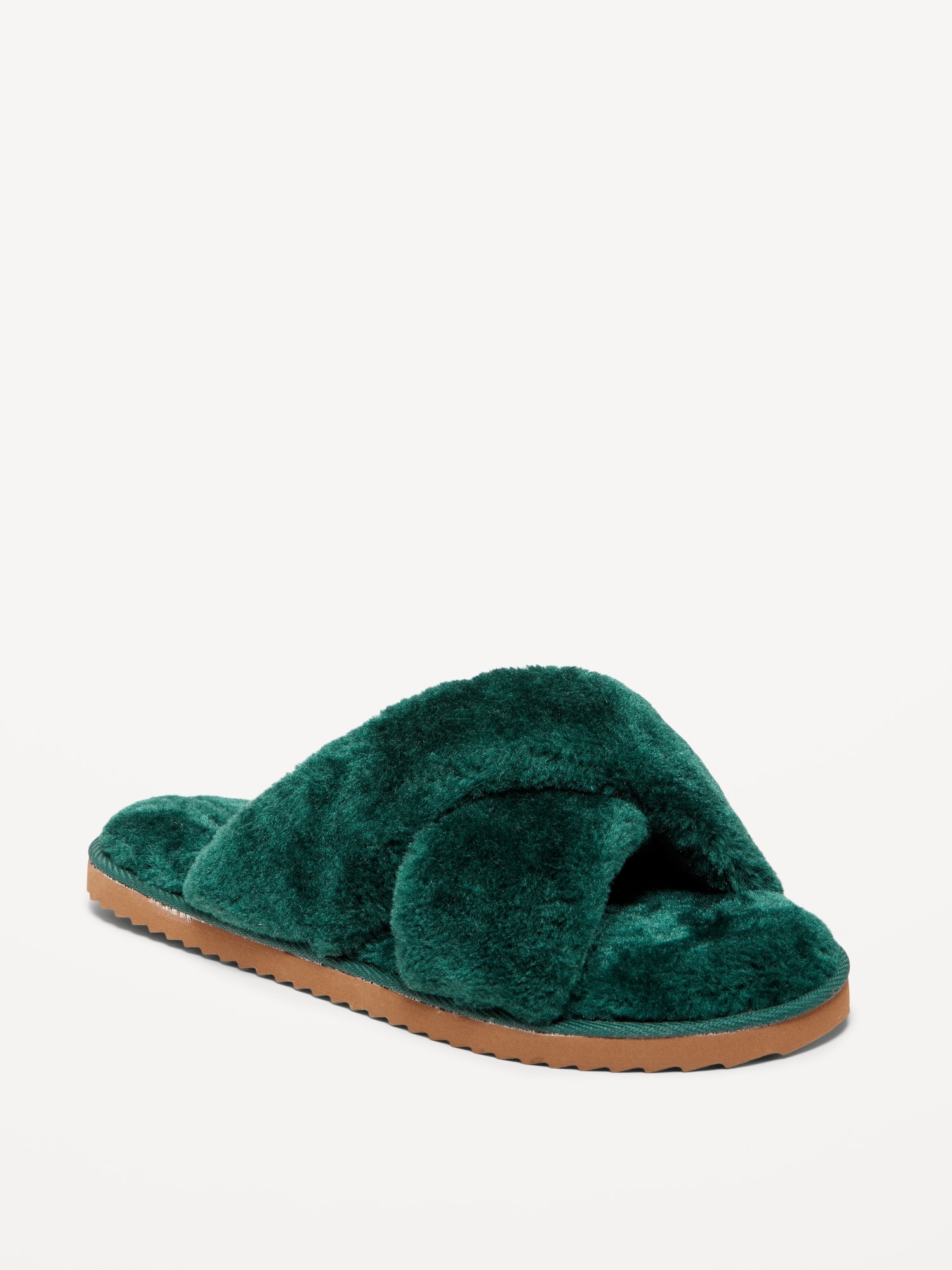 Cozy Faux Fur Slide Slippers