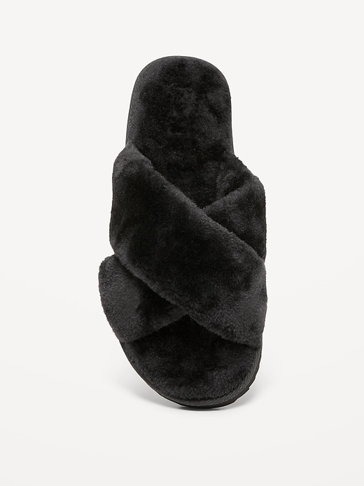 Image number 3 showing, Cozy Faux Fur Slide Slippers