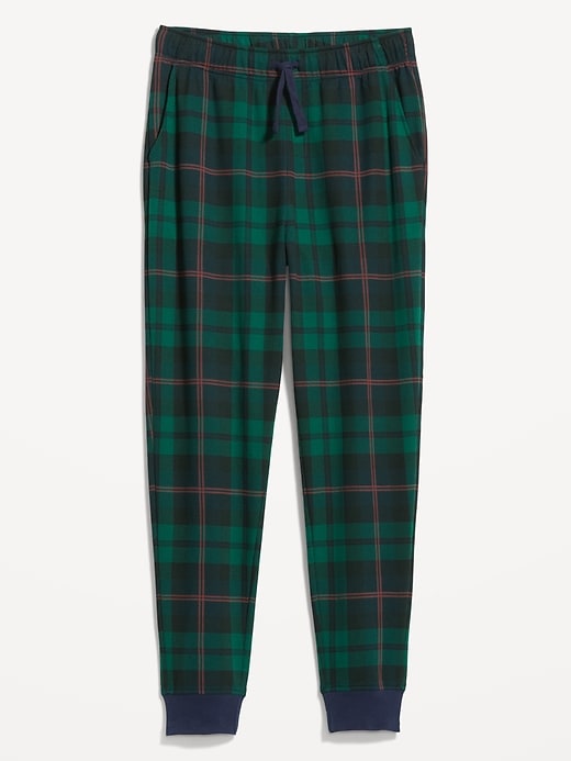 Image number 3 showing, Waffle-Knit Jogger Pajama Pants