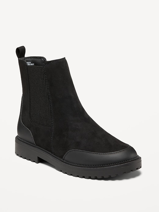 Faux Suede Chelsea Boots for Girls Old Navy