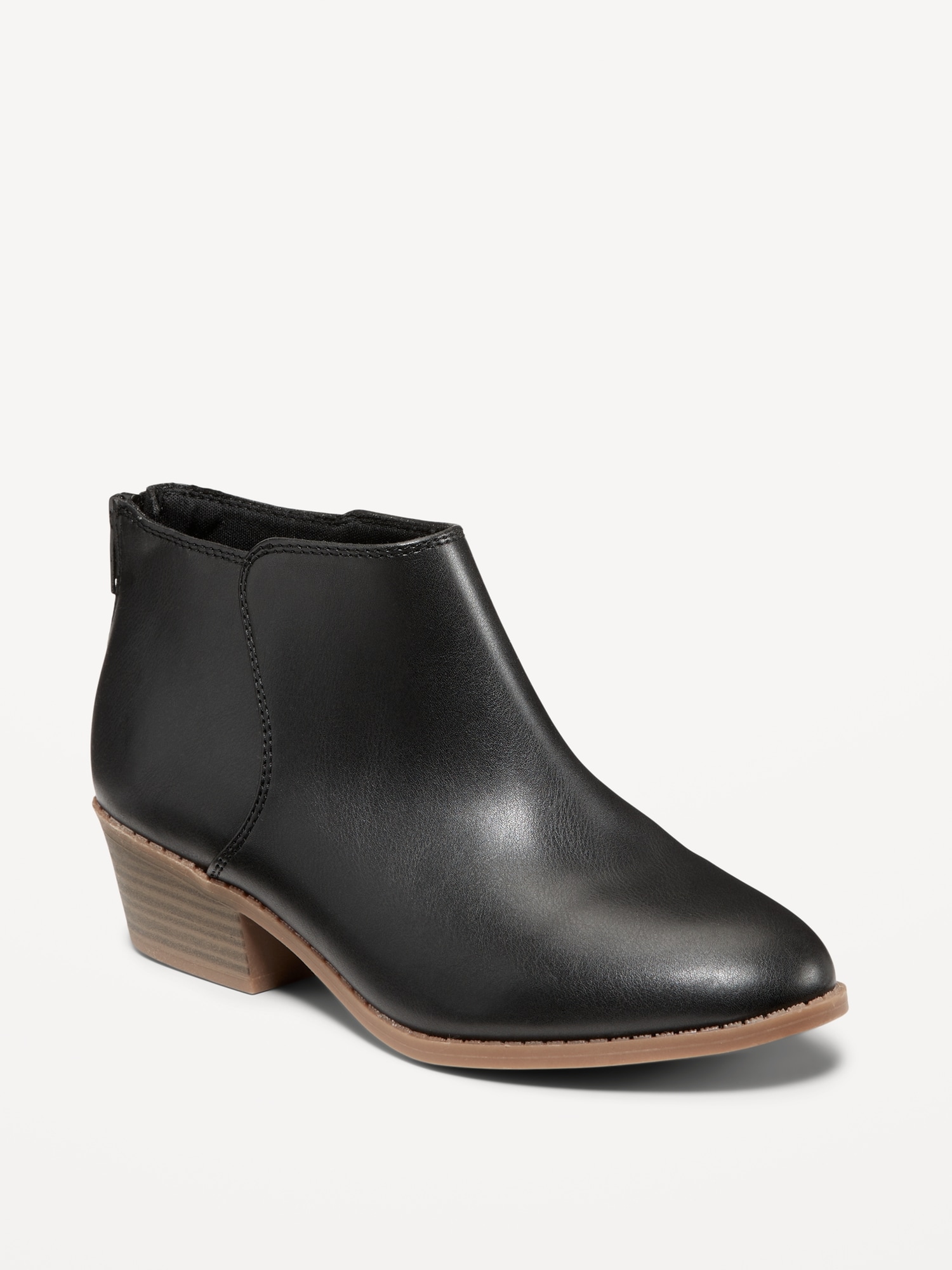Oldnavy Faux-Leather Ankle Booties for Girls