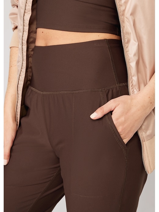 Image number 4 showing, High-Waisted PowerSoft 7/8 Joggers for Women