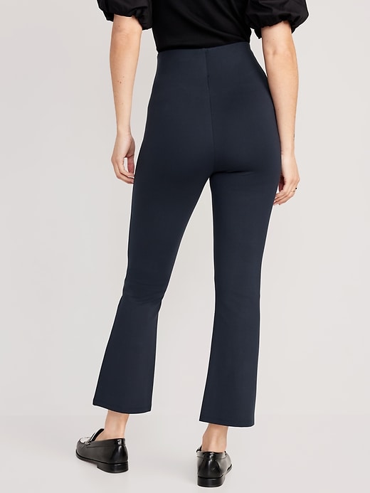 Image number 2 showing, Extra High-Waisted Stevie Crop Kick Flare Pants