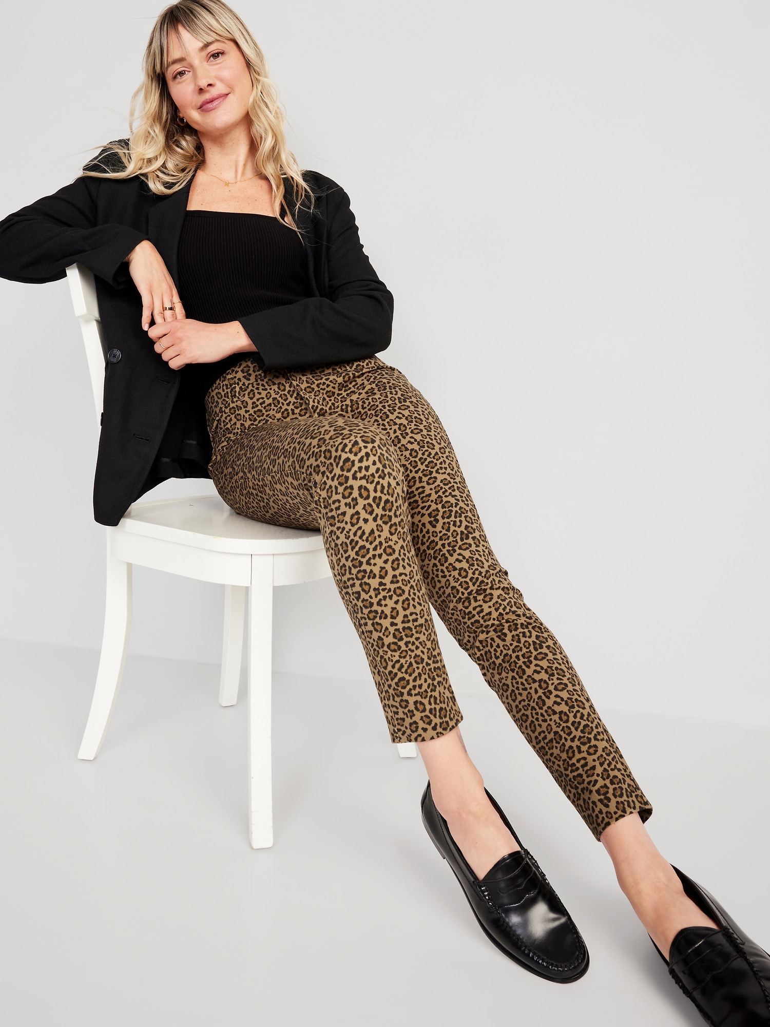 High-Waisted Pixie Skinny Ankle Pants for Women | Old Navy