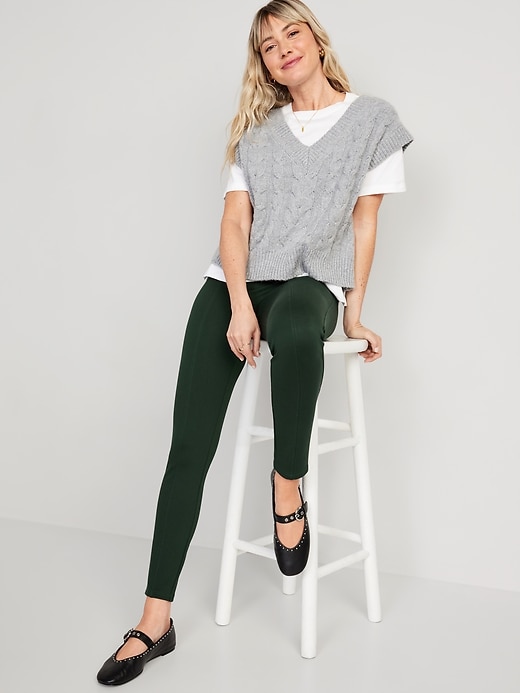 Image number 3 showing, Extra High-Waisted Stevie Skinny Ankle Pants