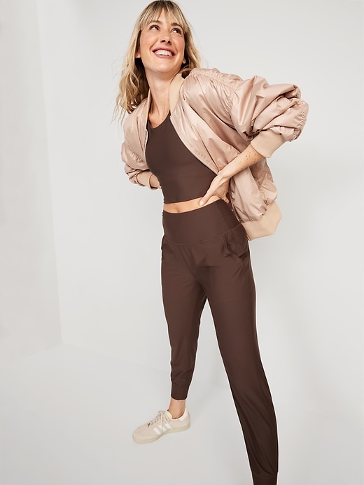Image number 3 showing, High-Waisted PowerSoft 7/8 Joggers for Women