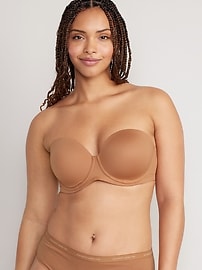 View large product image 4 of 7. Low-Coverage Convertible Strapless Underwire Bra