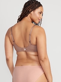 View large product image 5 of 7. Full-Coverage Underwire Demi Bra