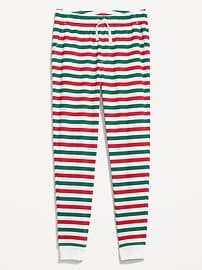 View large product image 3 of 3. Waffle-Knit Jogger Pajama Pants