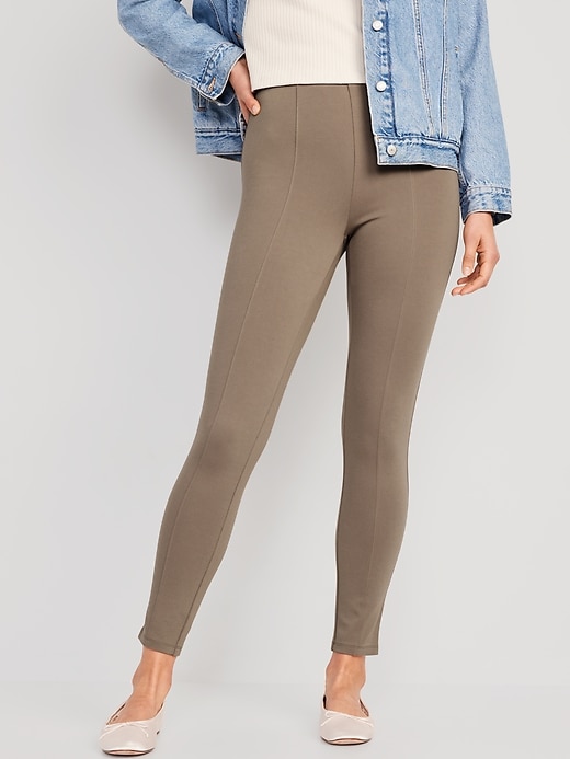 Image number 1 showing, Extra High-Waisted Stevie Skinny Ankle Pants