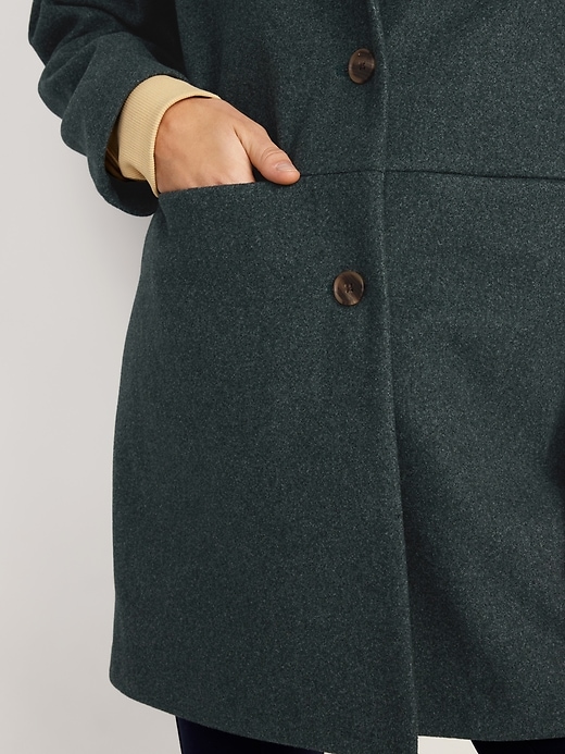 Image number 4 showing, Long-Line Cardigan Coat