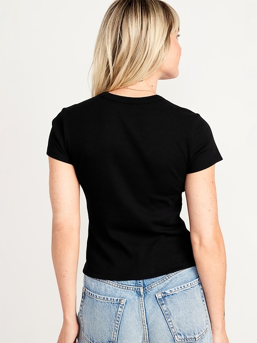 Image number 2 showing, Snug Crop T-Shirt