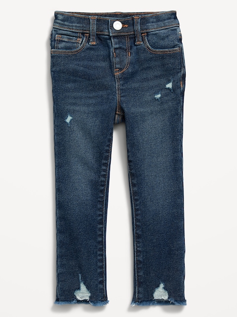 Rockstar 360° Stretch Super Ripped Skinny Jeggings for Toddler Girls