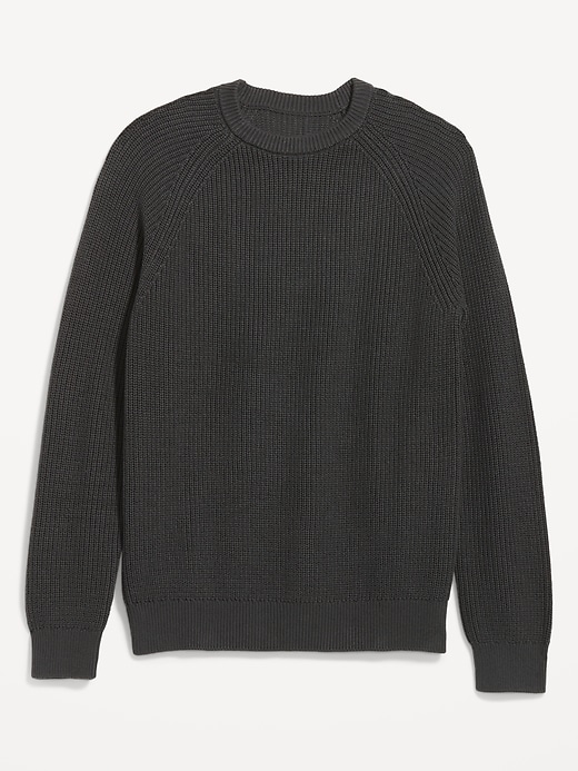 Image number 7 showing, Crew-Neck Shaker-Stitch Sweater
