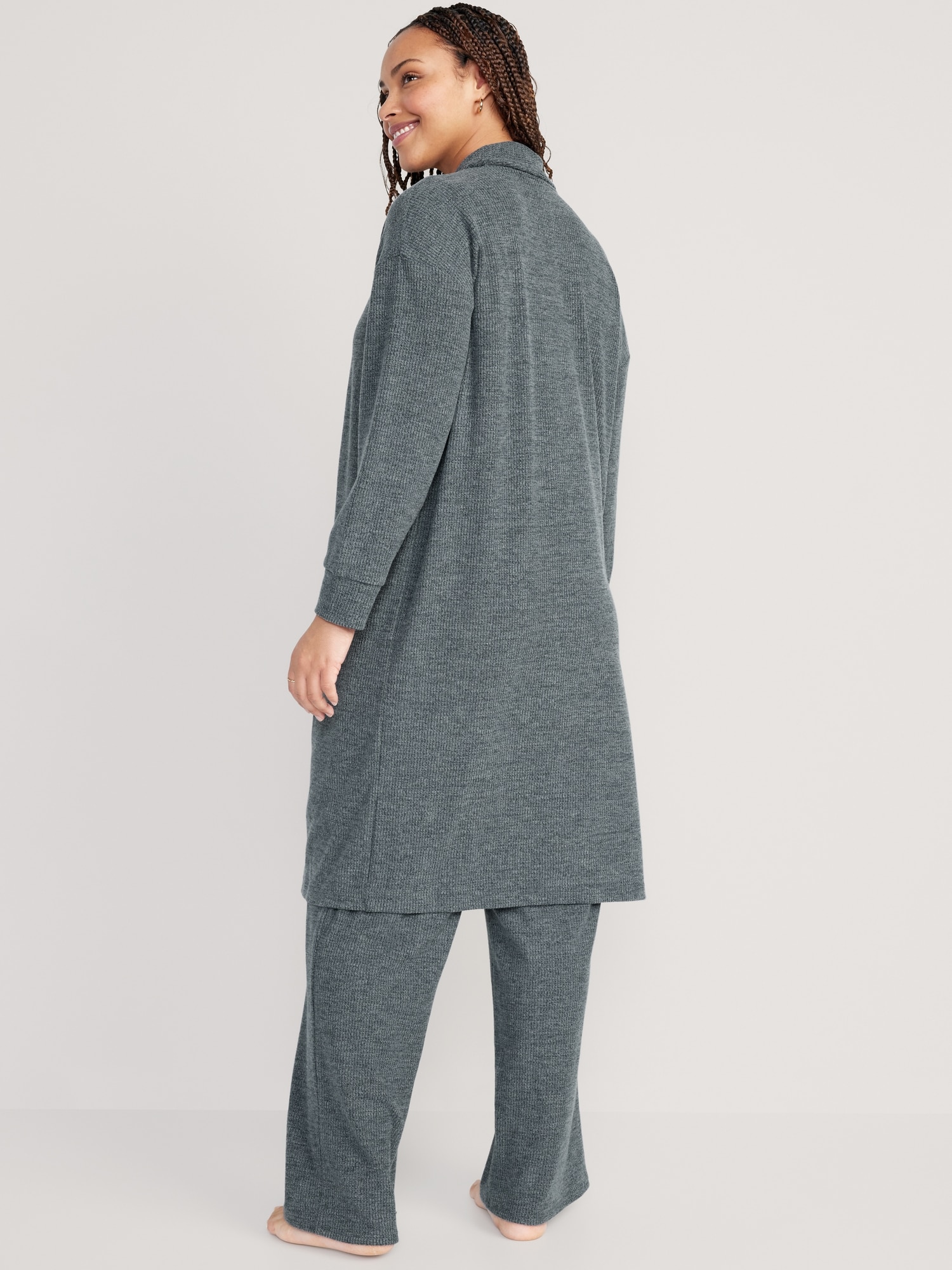 Oversized Sweater-Knit Robe | Old Navy