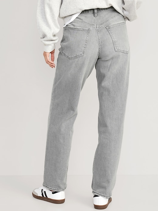 Image number 2 showing, High-Waisted OG Loose Button-Fly Jeans
