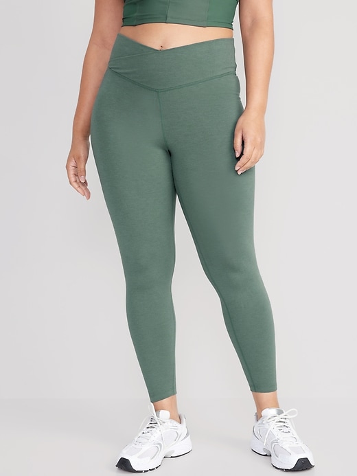 Old Navy Tropical Green Leggings Size XS (Petite) - 26% off